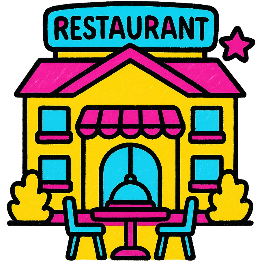 un restaurant de luxe emoji