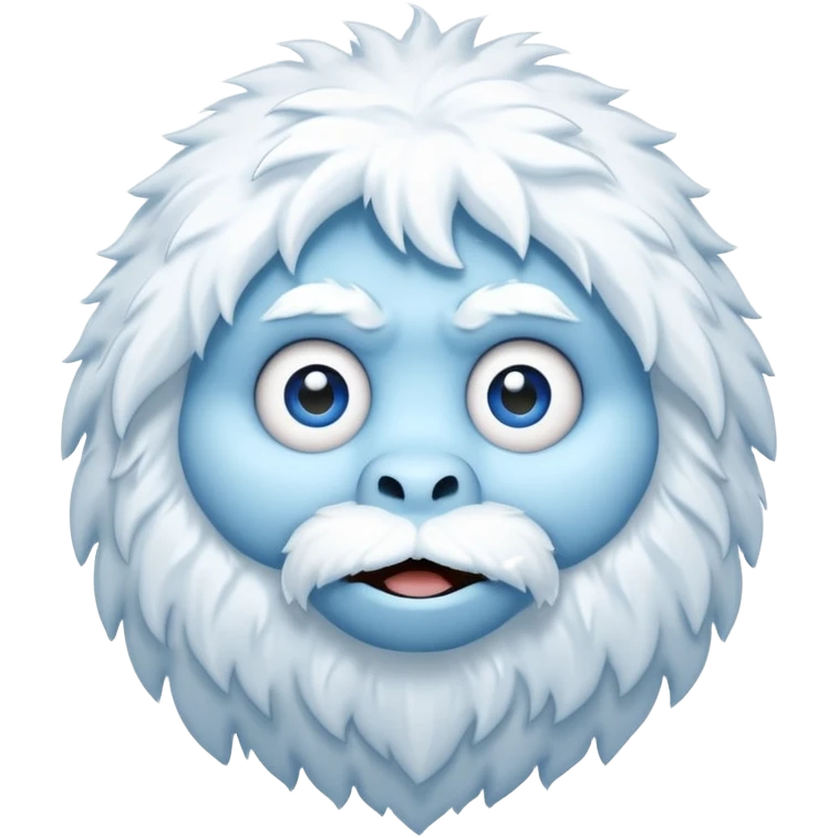 Snow yeti emoji