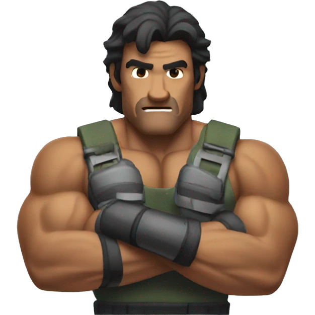 Biceps Rambo emoji