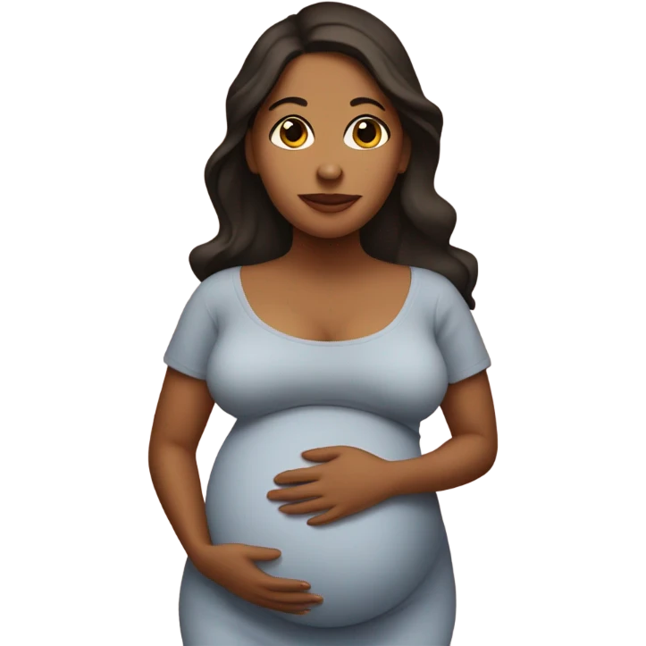 pregnant puerto rican mom  emoji