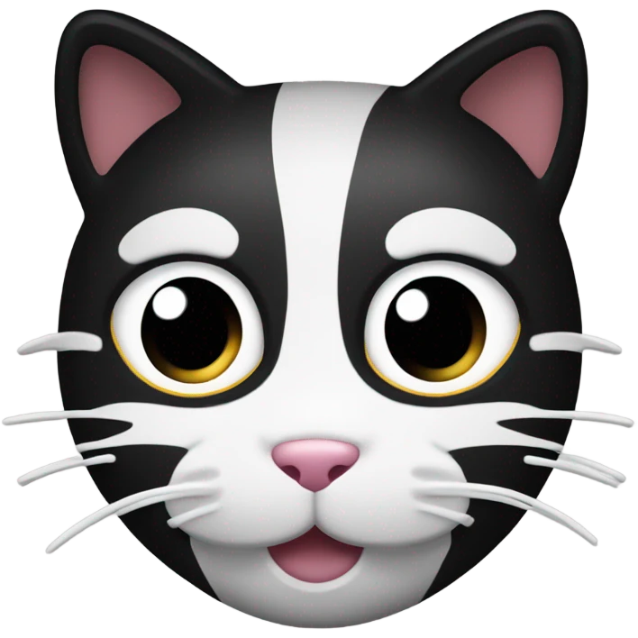 Black hello kitty emoji