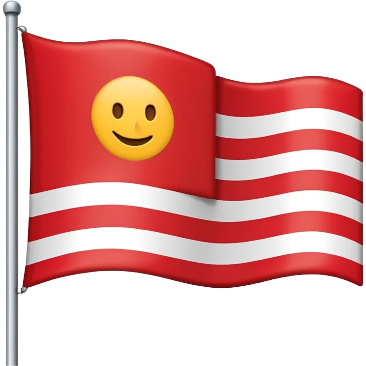Flag which has rectangular shape object in it  emoji
