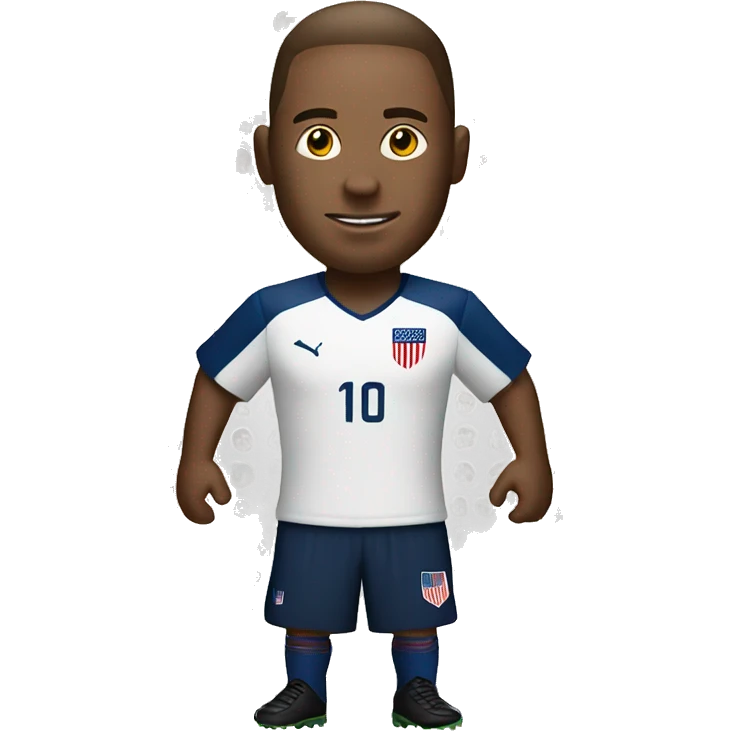 USA white man soccer emoji