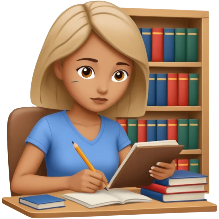 women working with paper and books emoji