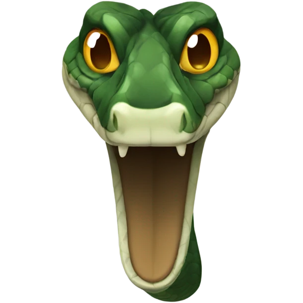 snake head emoji