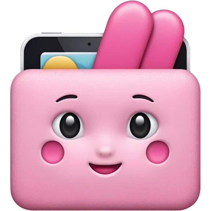 make a archive with girly pink tones. emoji