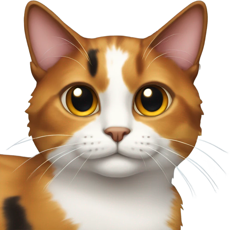 Calico cat emoji