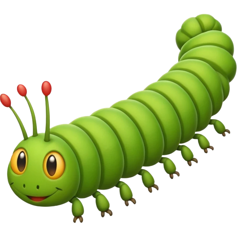 caterpillar emoji