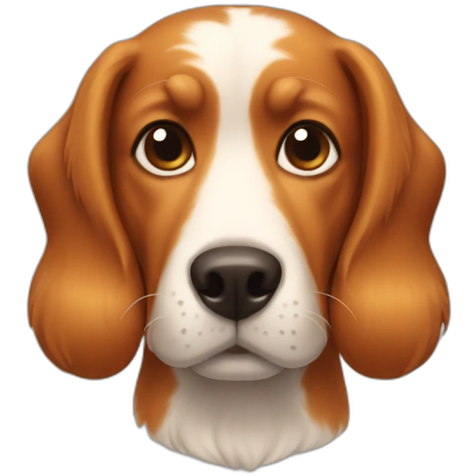 Dog ginger emoji