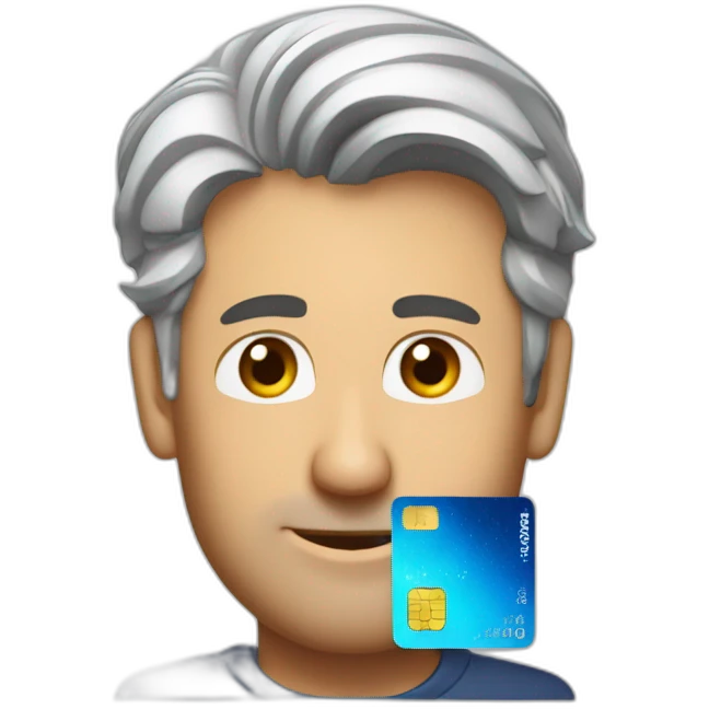 craig federighi credit card in neck emoji