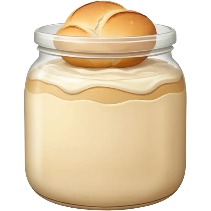 Sourdough starter emoji