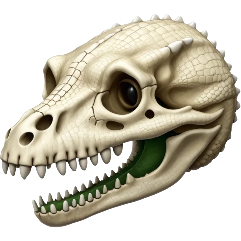 alligator skull bones emoji