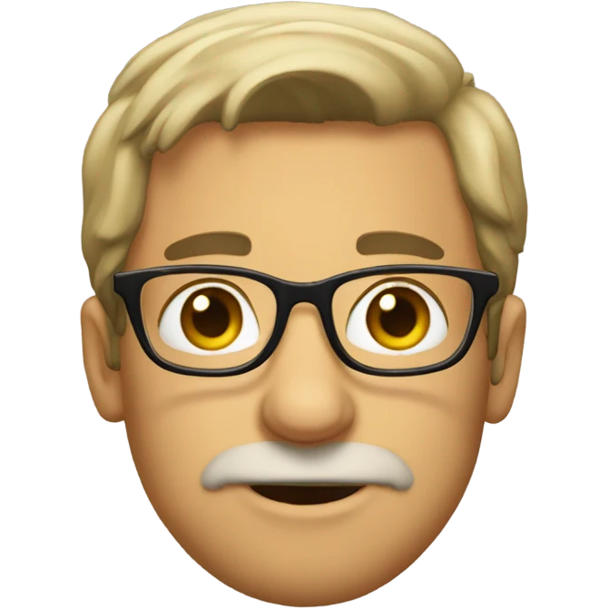 Charlie with glasses emoji