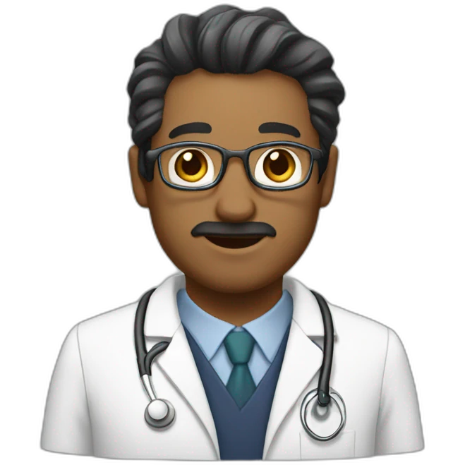 Bisasam-as-doctor emoji