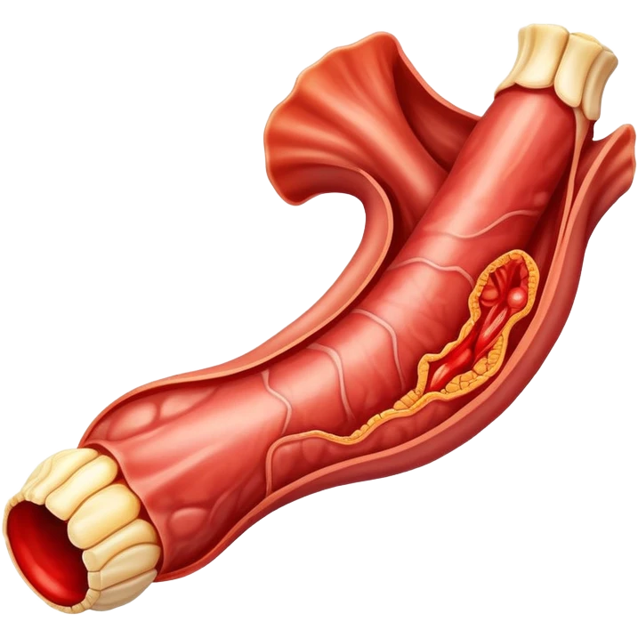 Tendon with microscopic inflammation view emoji