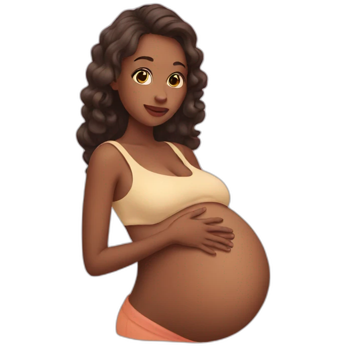Pregnant emoji