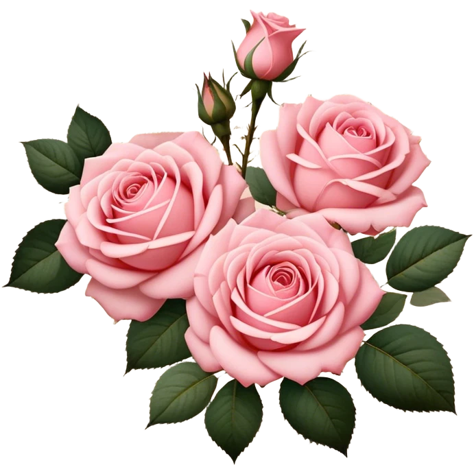 Aesthetic flat lay of blush pink roses on aged parchment, golden calligraphy details. emoji