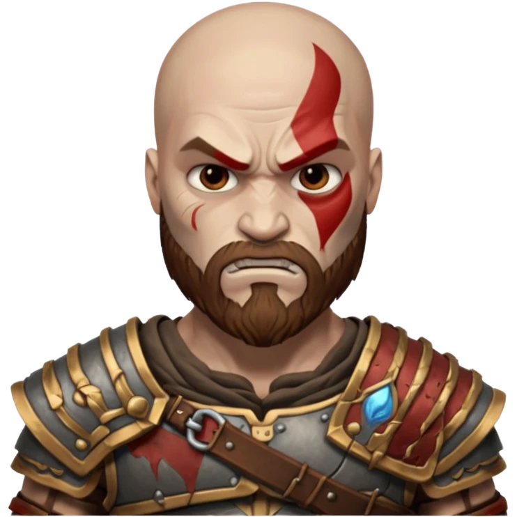 God of War Kratos emoji