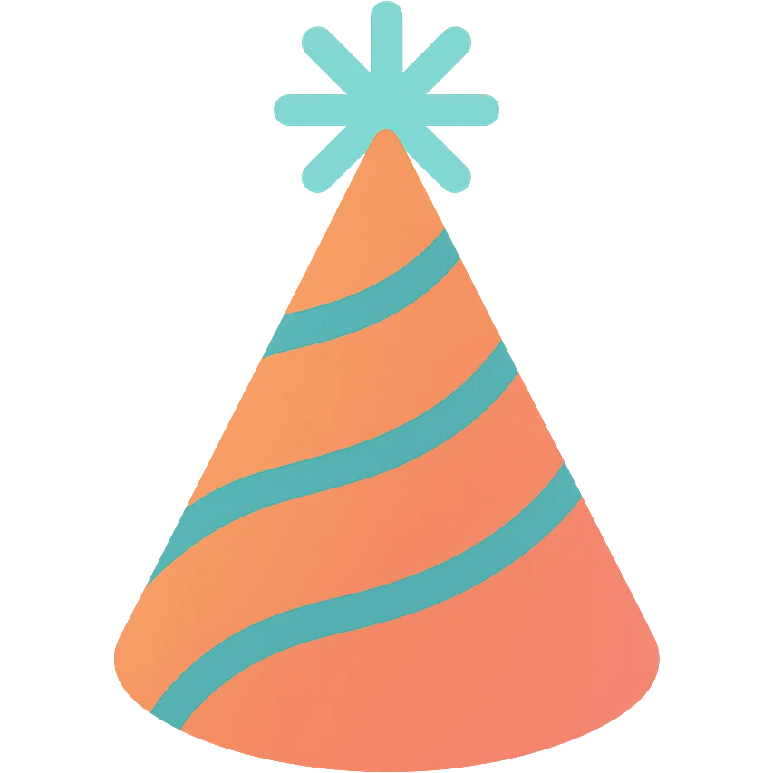 party hat emoji