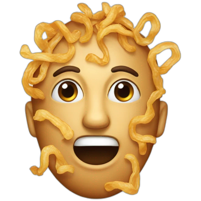 fried onions emoji