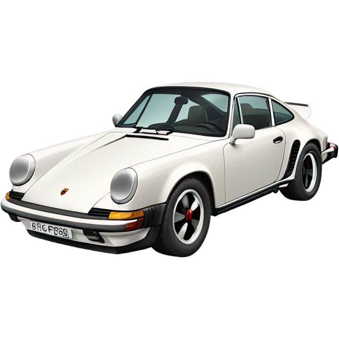 Porsche 911 50 Years Of Turbo emoji