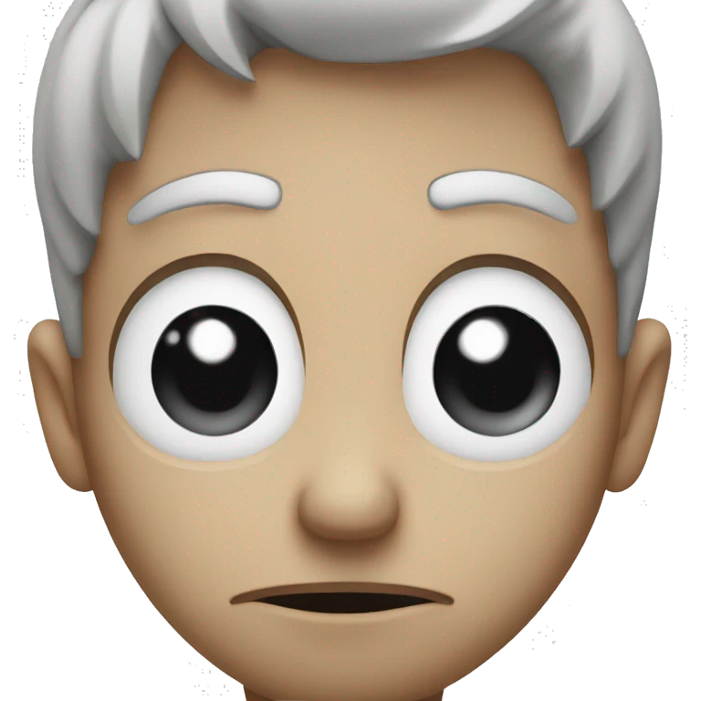 sad face cracked emoji