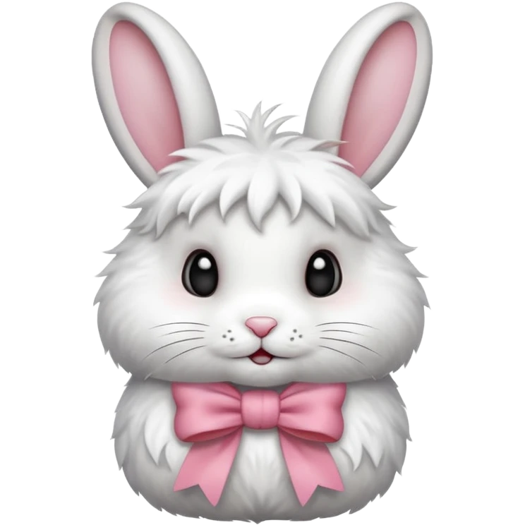 кролик з бантіком emoji
