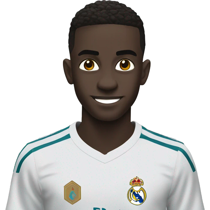 Vinicius Jr en el real madrid emoji