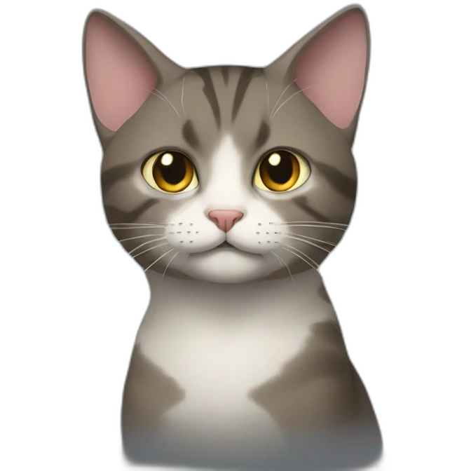 A cat hero emoji