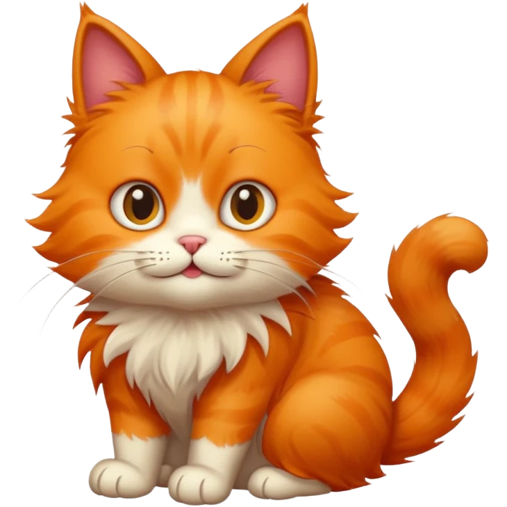 like a childs drawing emoji