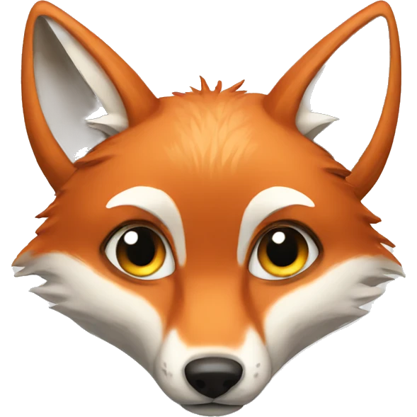 crying fox emoji