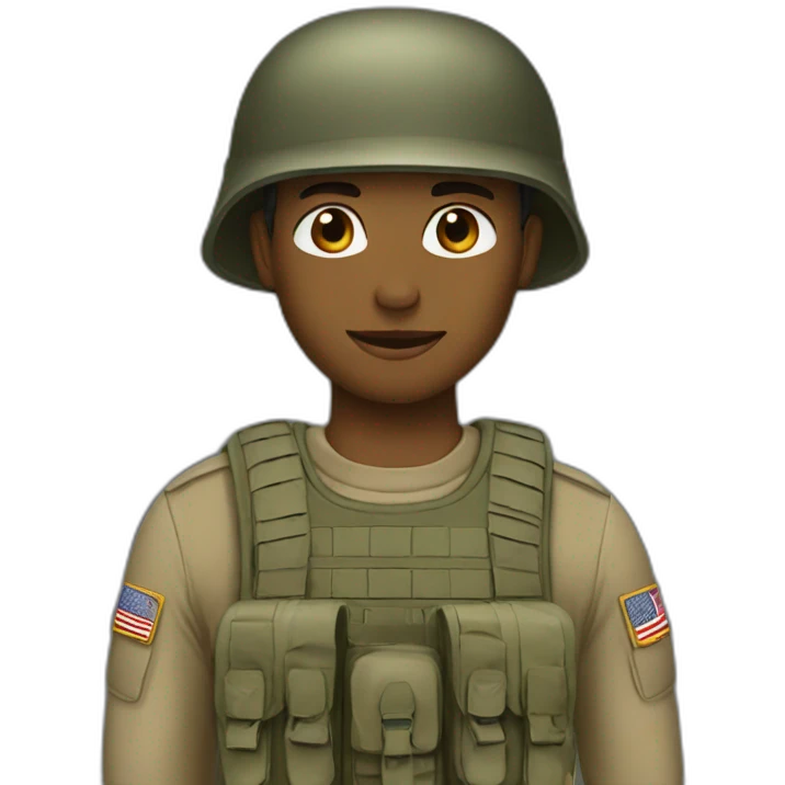 soldier respect emoji