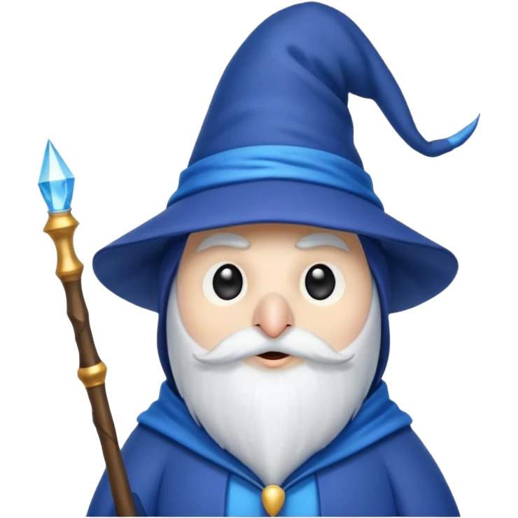 Penguin Wizard emoji