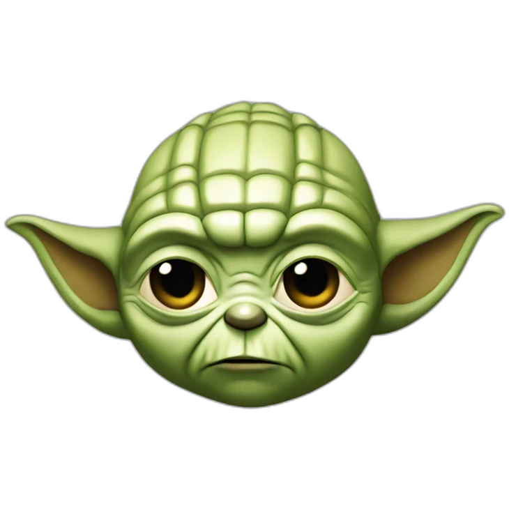 Yoda qui pleure emoji