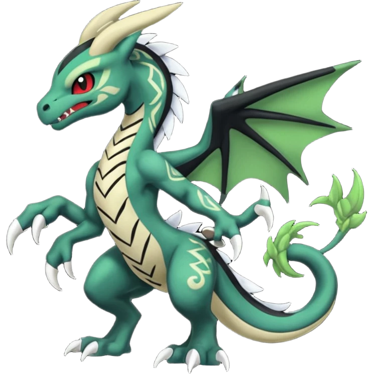 Meloetta-Venom-Stitch-Zekrom-Salandit-fusion, full body, tribal markings  emoji