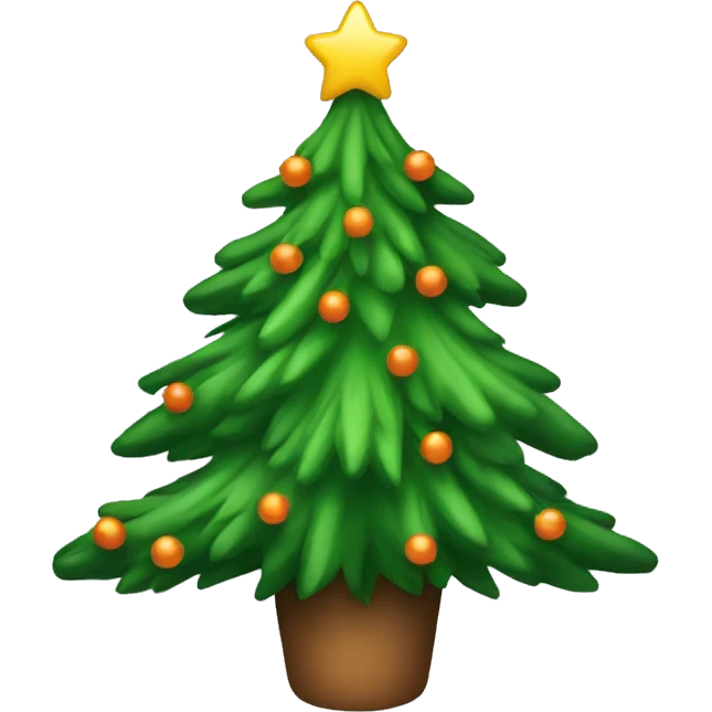 Christmas tree emoji