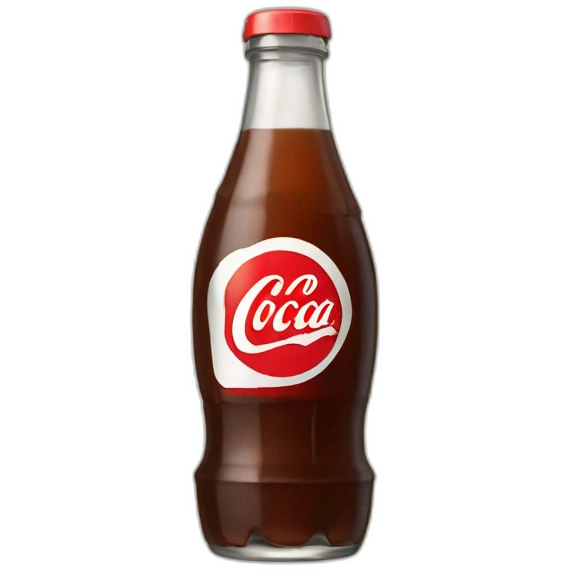 Bouteille de coca emoji