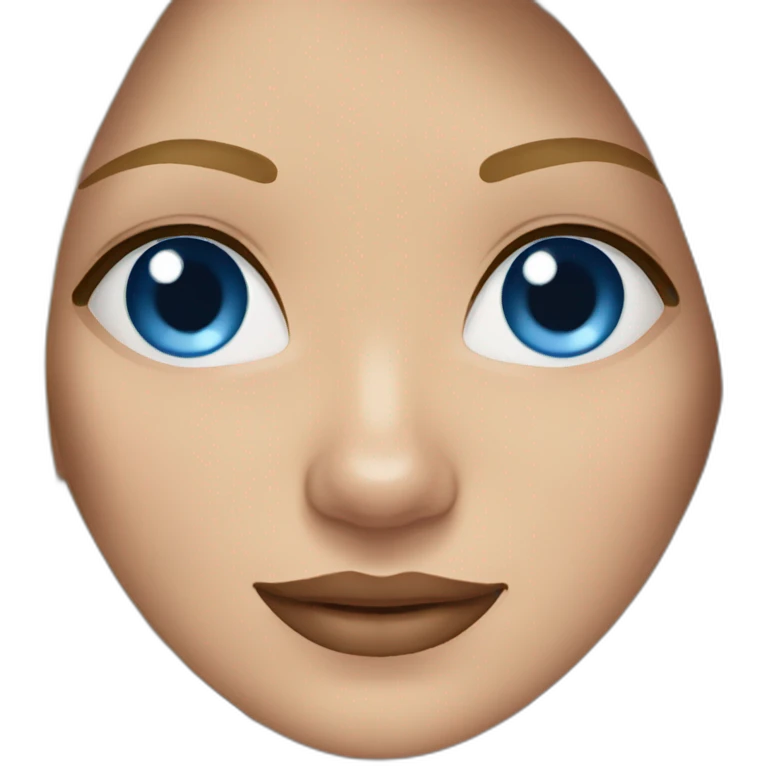 Woman-blond-with-corgi and blue eyes emoji