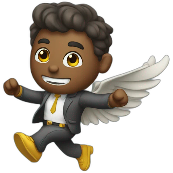 dinero volando emoji