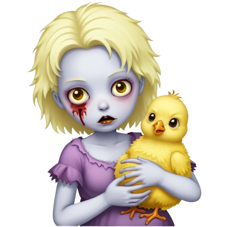 🐥🧟‍♀️ emoji