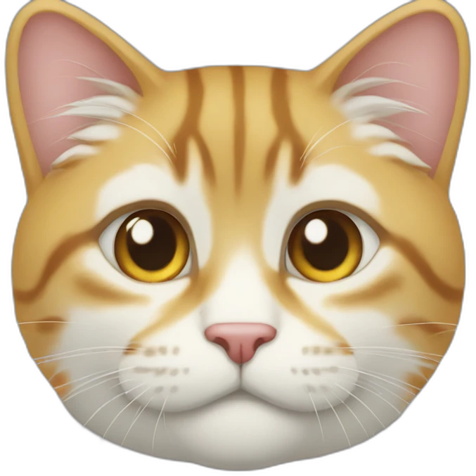 异瞳白猫 emoji