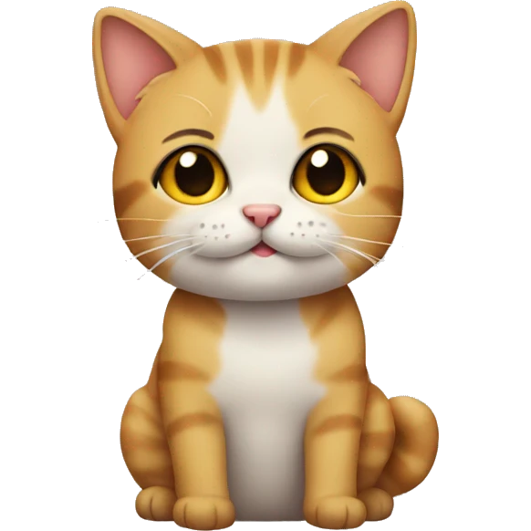 A cute cat emoji emoji
