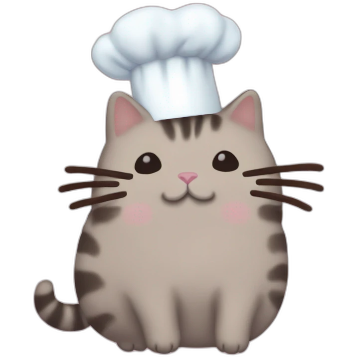 pusheen chef kiss emoji