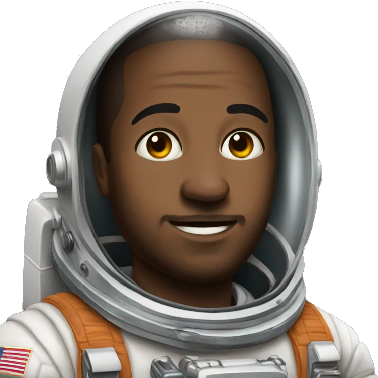 astronaut going to the moon  emoji