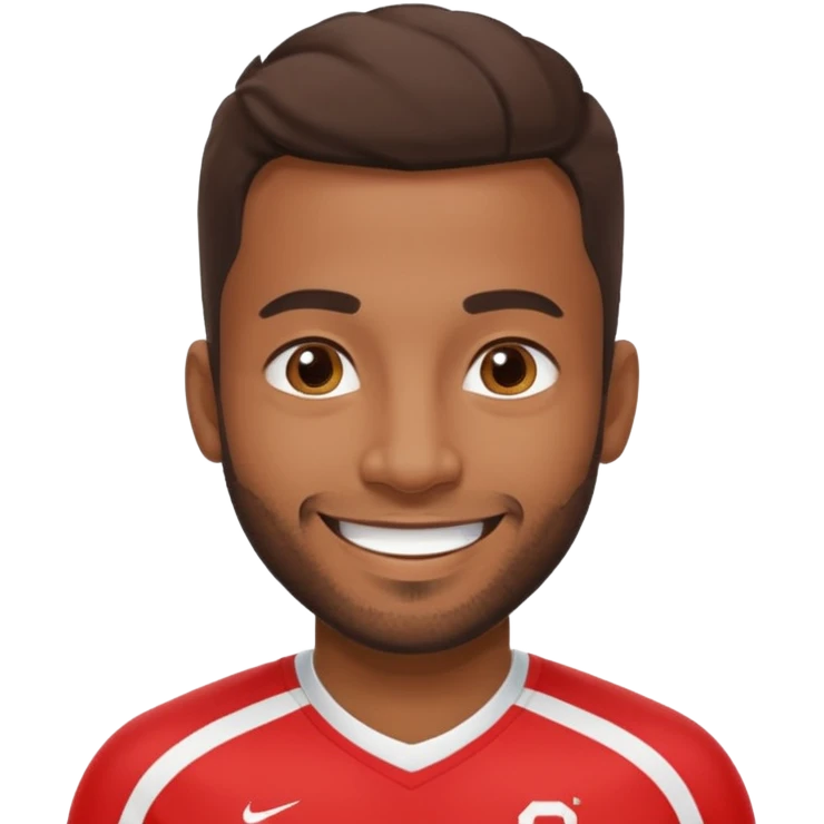 31 Year brown male who like sports emoji