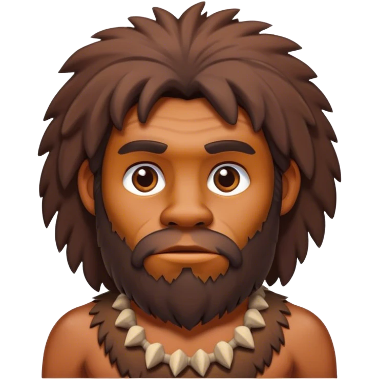 Un homme des cavernes  emoji