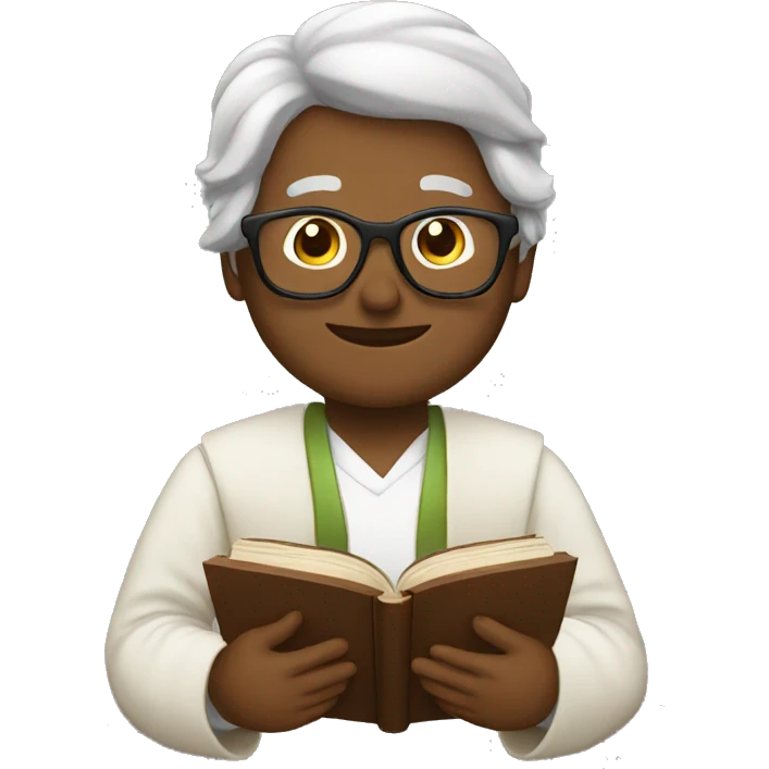 sage with books emoji