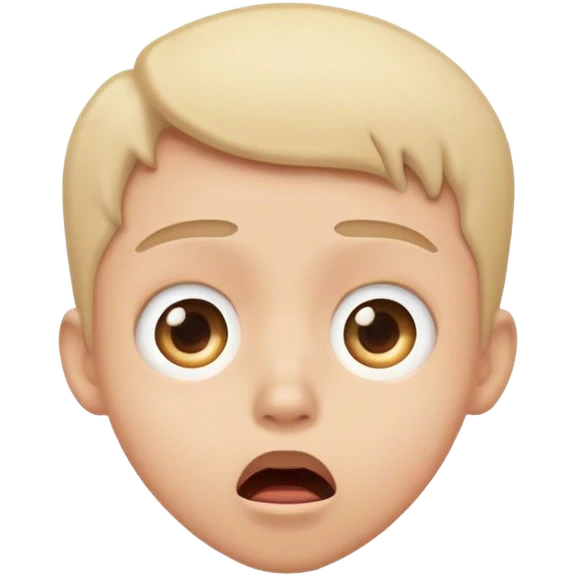 놀란 사람 emoji