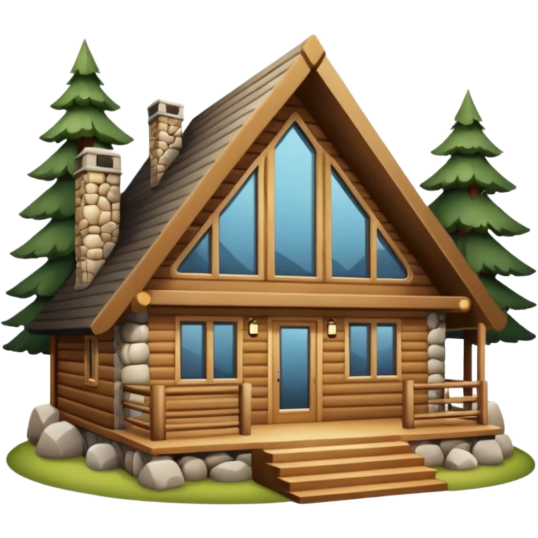 luxury cabin emoji