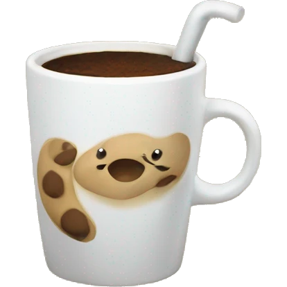 weasel poop coffee emoji